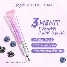 Glad2Glow Berry Eye Cream Brightening Eye Serum 15gr